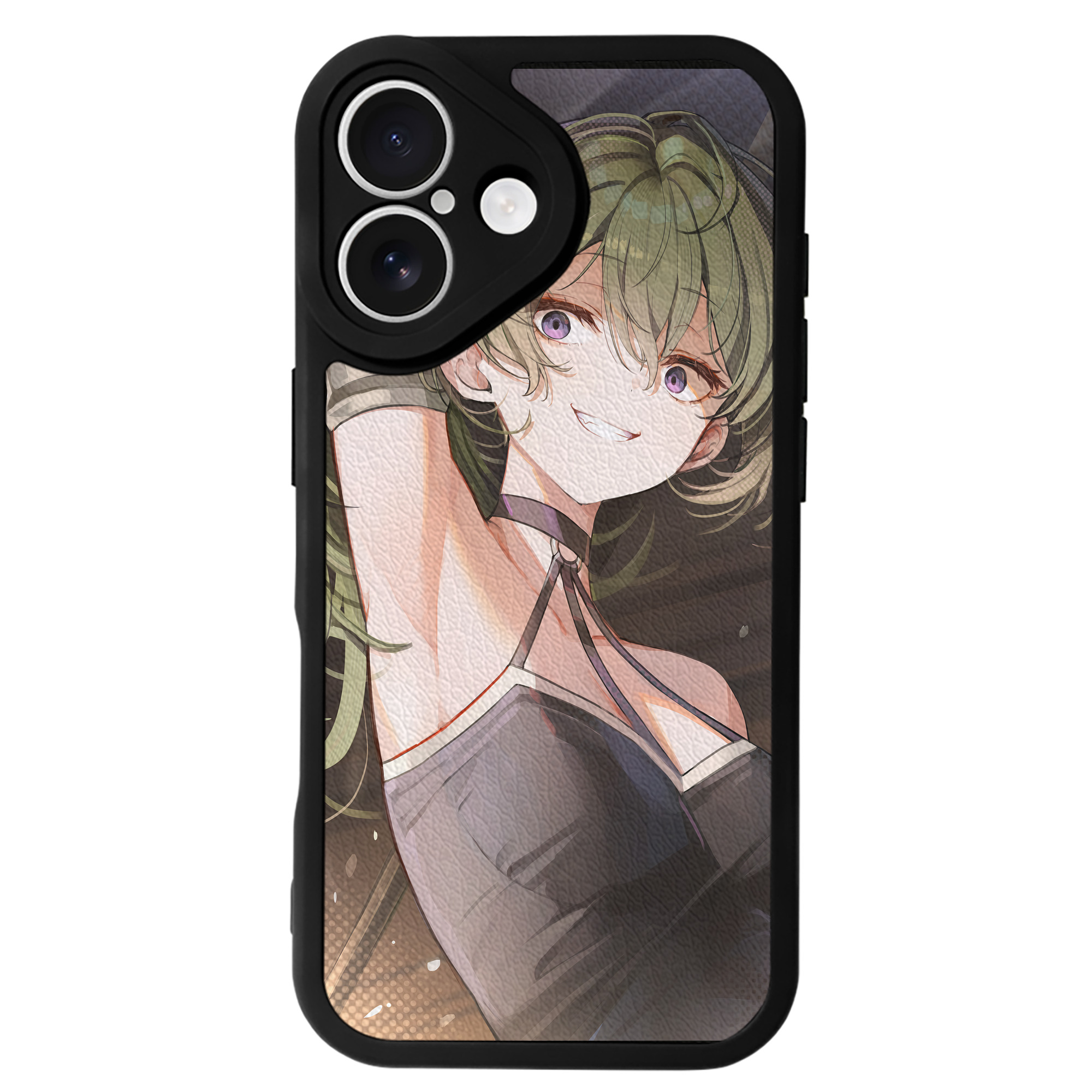 （画像用） 葬送のフリーレン Frieren 【iPhone 16シリーズ対応】シリコンスマホケース（レザー調） 材質：シリコン